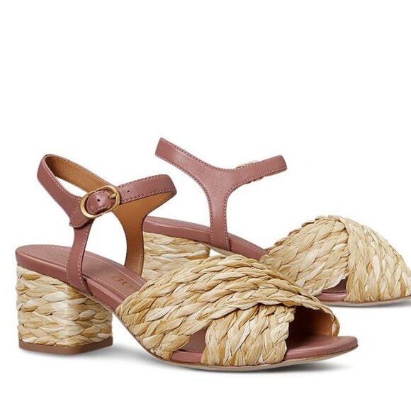 Tory Burch Kira Block Heel women Sandals size 9 - Picture 1 of 10